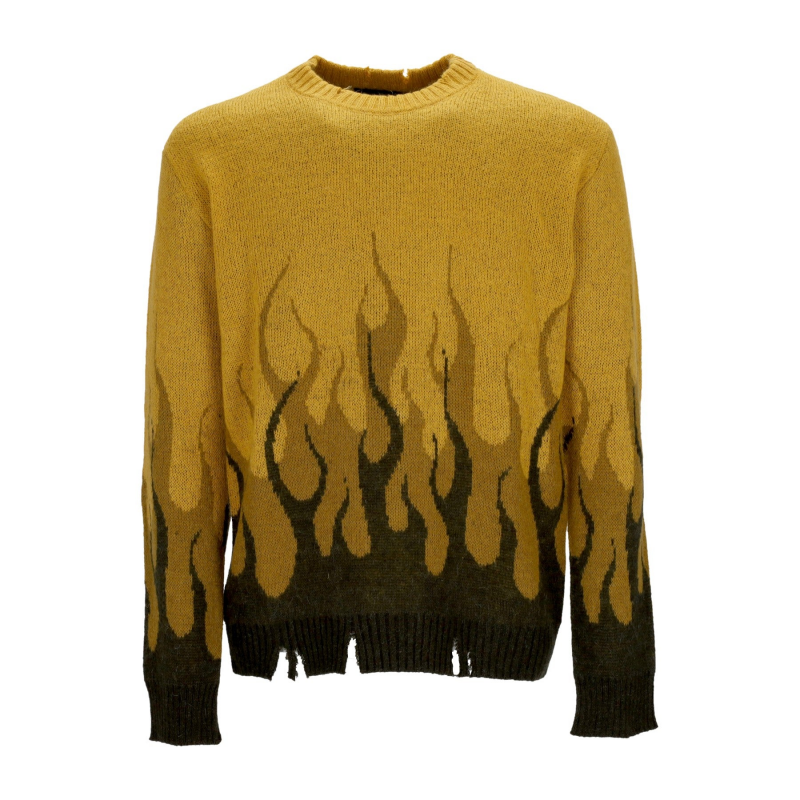 Double Flames Herrenpullover L/s Jumper Plantation
