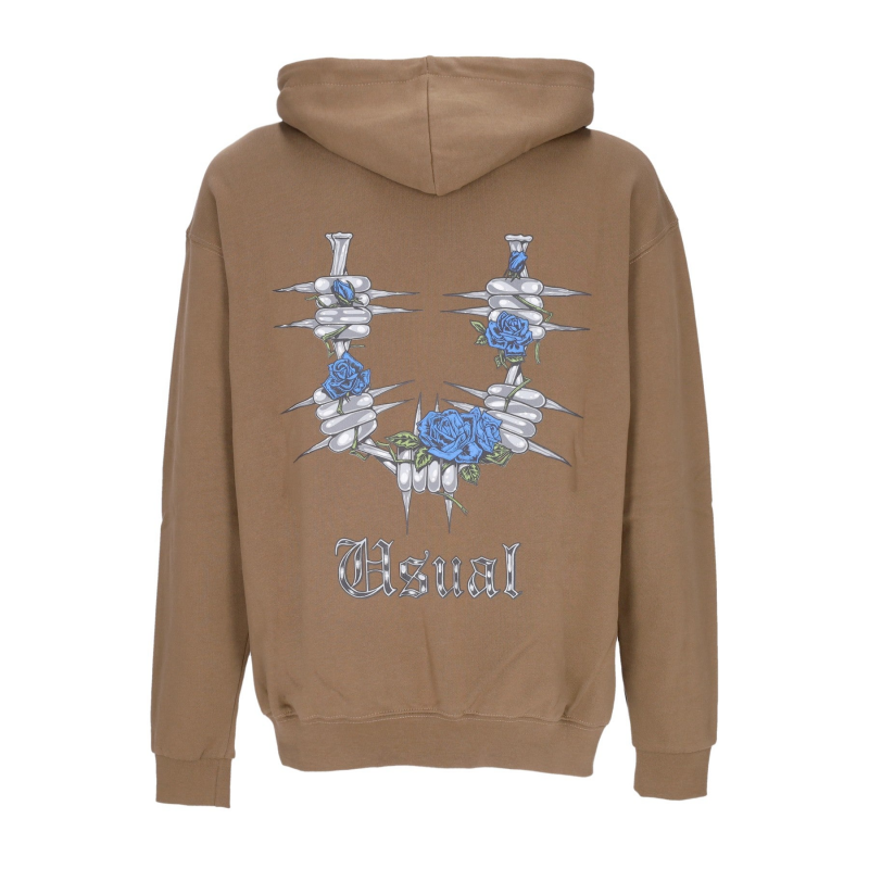 Barrio Hoodie Brauner Herren-Hoodie