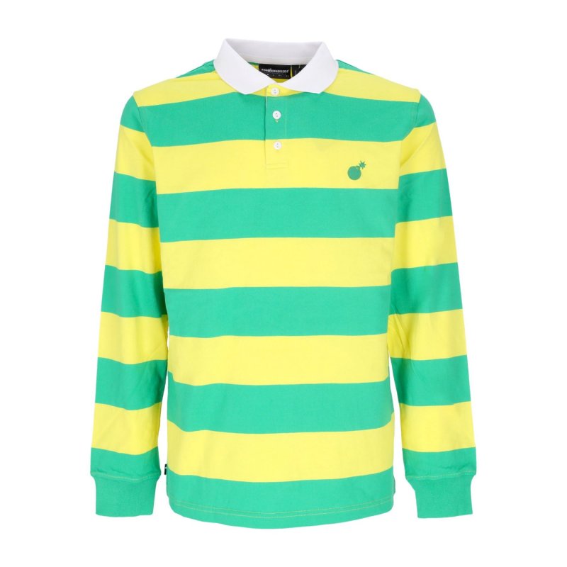 Pacific Herren-Langarm-Poloshirt L/s Rugby Green