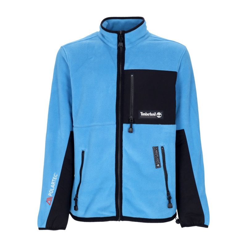 Polartec Fleece Herren Fleecejacke Sea Of Belize/schwarz