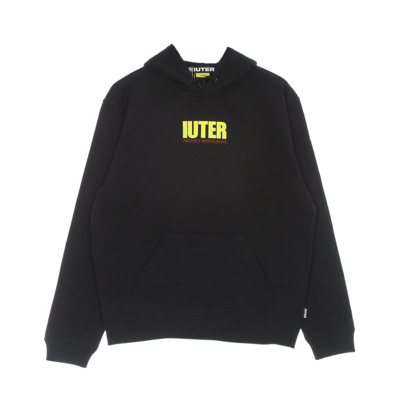 Leichtes Kapuzen-Sweatshirt fur Herren Stay Alive Hoodie Schwarz