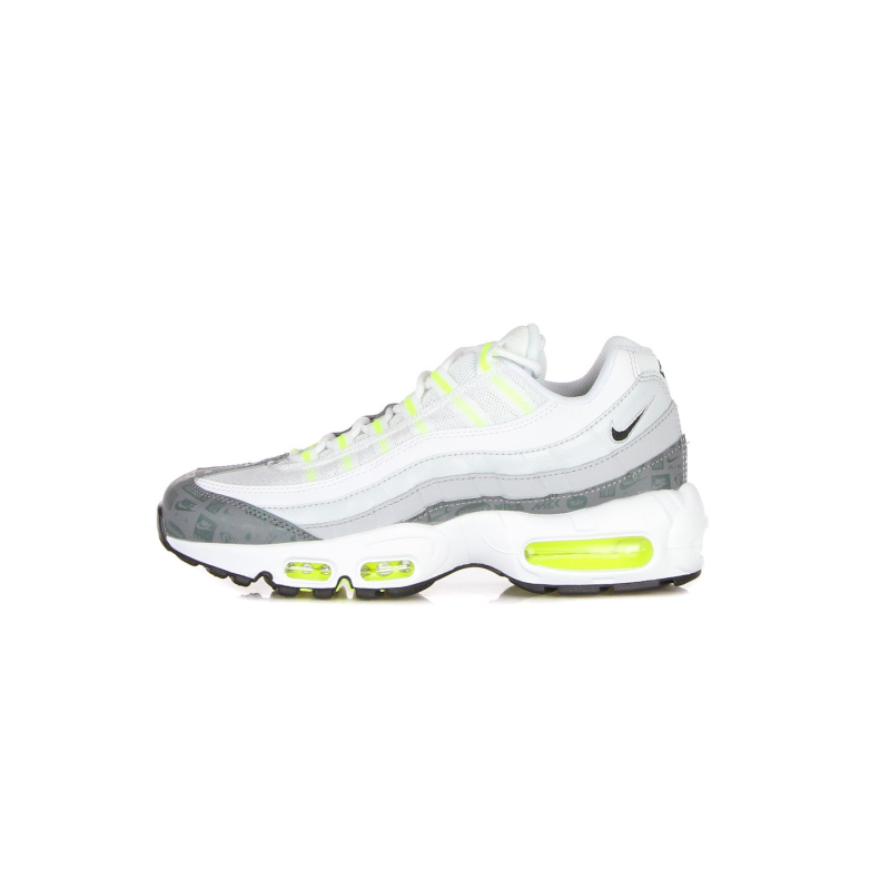 Air Max 95 WeiB/Schwarz/Cool Grey/Wolf Grey Low Herrenschuh