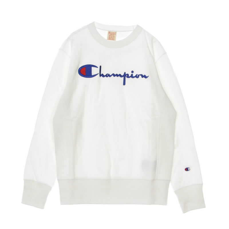 Leichtes Sweatshirt mit Rundhalsausschnitt, Herren-Sweatshirt mit Rundhalsausschnitt, WeiB