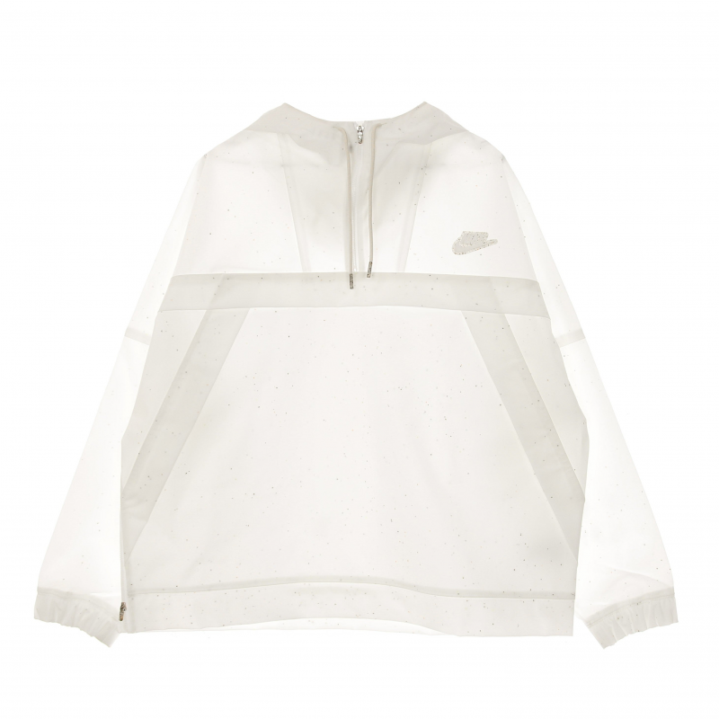 Herausnehmbare Damen-Windbreaker-W-Sportbekleidungsjacke Anorak Trpnt Earth Day WeiB/WeiB