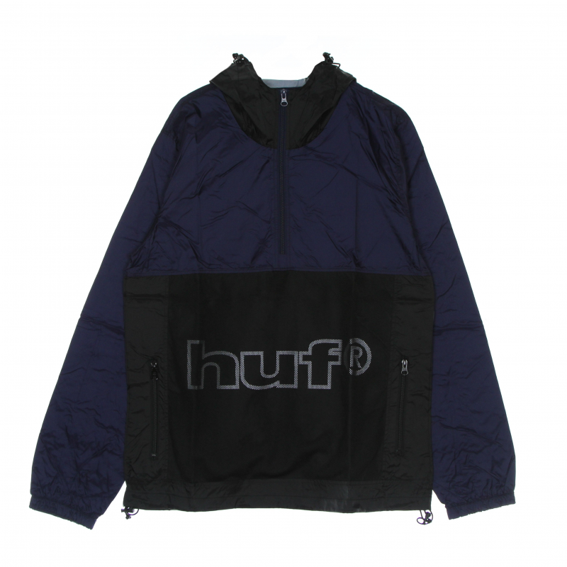 Pull-On-Windbreaker-Drahtmodell-Anorak fur Herren