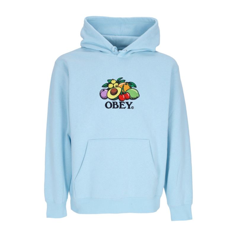 Herren Basketball Hood Fleece Himmelblau