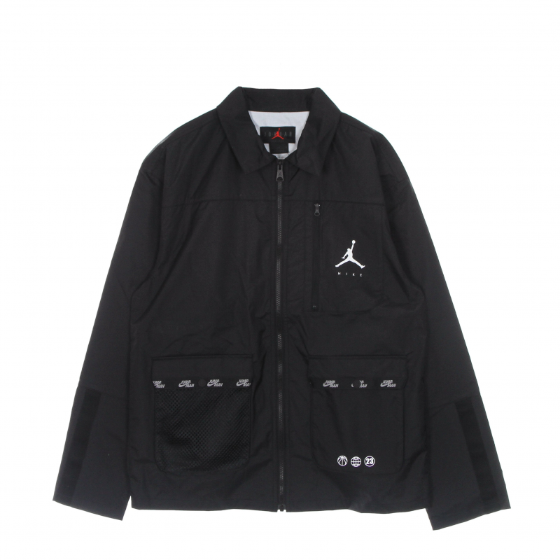 Coach Jacket Herren Jumpman Statement Jacke Schwarz