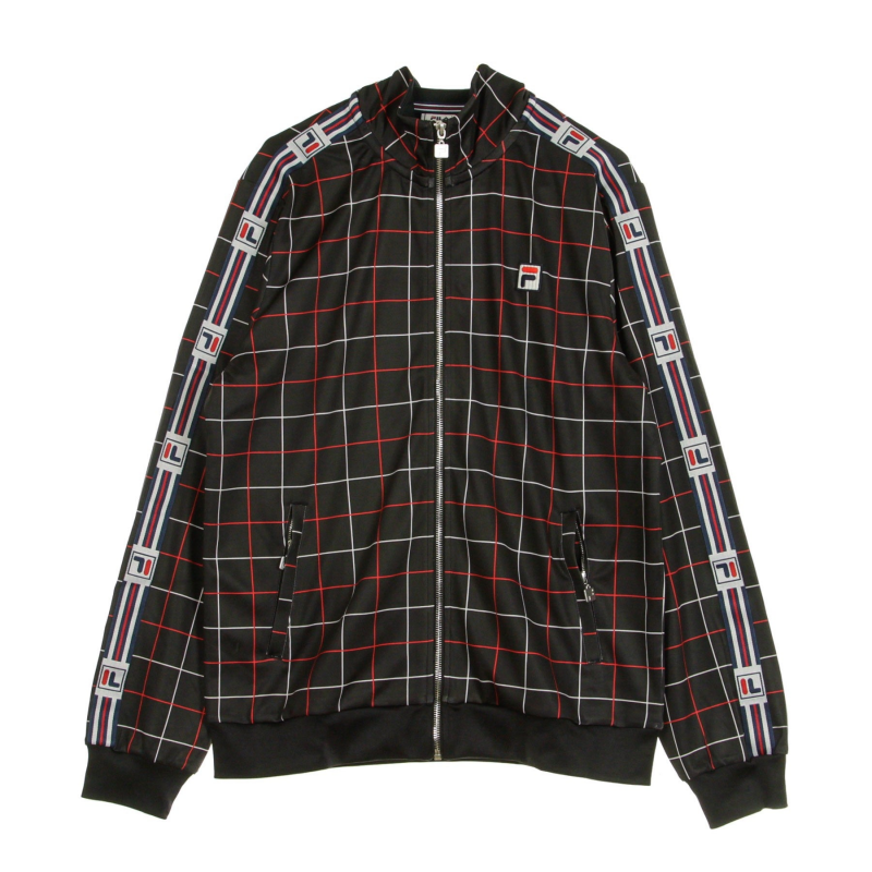 Waite Aop Tj Black Check Allover Herren-Trainingsjacke