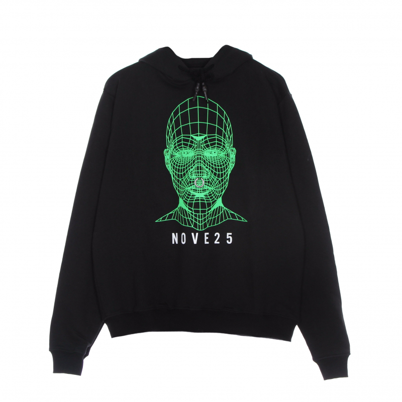 Green Face Hoodie X Nove25 Leichtes Herren-Kapuzenpullover