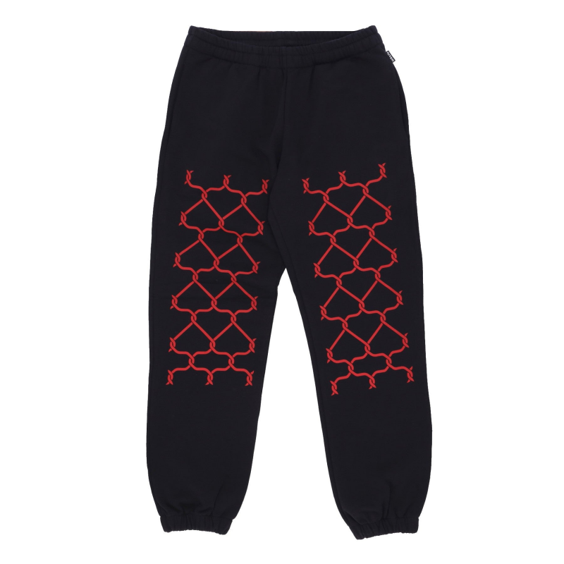 Herren Jogginghose Net Sweatpant Schwarz