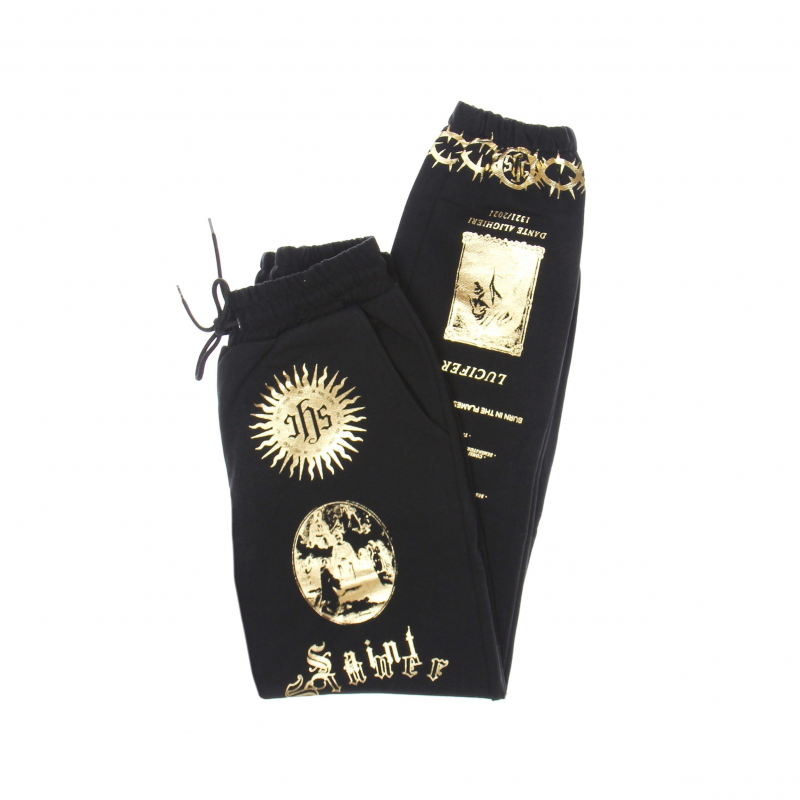 Hosen Leichte Manner Gold Manifesto Jogger Schwarz/gold