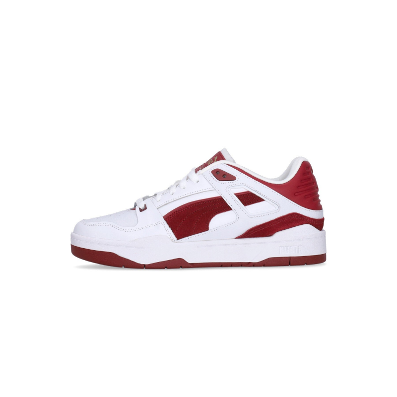 Herren-Halbschuh Slipstream Wildleder Fs WeiB/Intensivrot