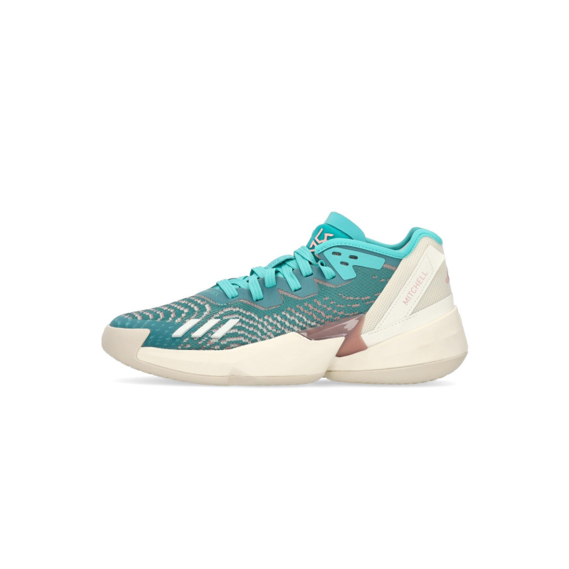 D.o.n. Herren-Basketballschuh Ausgabe 4 Semi Mint Rush/Wonder Mauve/Off White