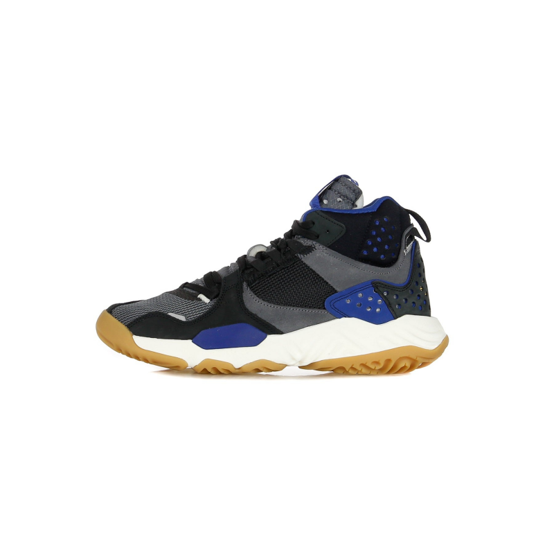 Oberer Schuh fur Manner Jordan Delta Mid Schwarz/Gym Rot/ Dunkel Grau/Storm Blau