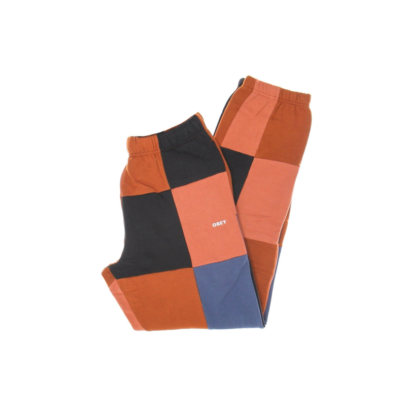 Herren-Mosaik-Jogginghose Ginger Multi