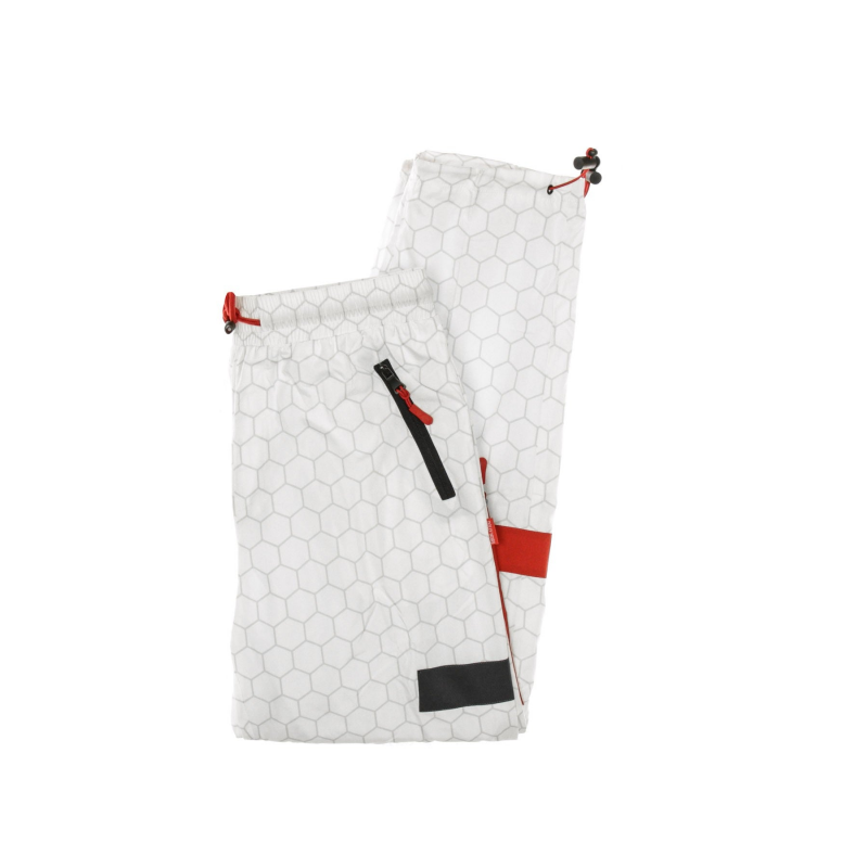 Destiny Herren-Trainingshose, anpassbare Hose, WeiB/Rot/Schwarz