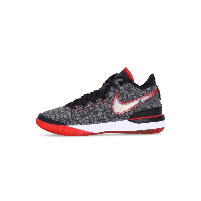 Herren-Basketballschuh Zoom Lebron Nxxt Gen Schwarz/WeiB/Schwarz/Universitatsrot
