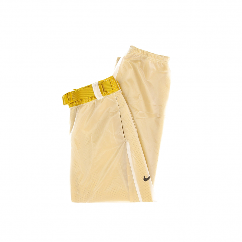 Damen-Trainingshose W Sportswear Tech Pack Pant Woven Mesh High-Rise Dark Citron/WeiB/Schwarz