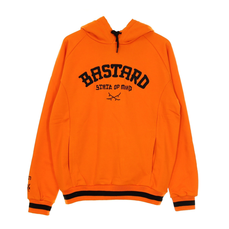 Leichtes Herren-Sweatshirt mit Kapuze 5om X Bastard Orange
