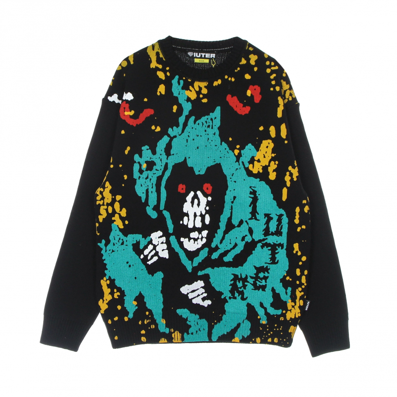 Possessed Jumper Herrenpullover Schwarz