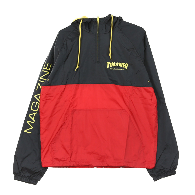 Pull-on-Windjacke fur Herren mit Mag-Logo