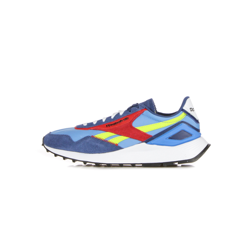 Klassischer Legacy Az Essential Herren-Halbschuh in Blau/Acid-Gelb/Batikblau