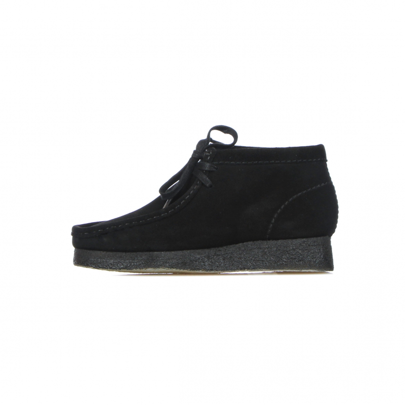 Scarpa Lifestyle Herren Wallabee Boot aus schwarzem Wildleder