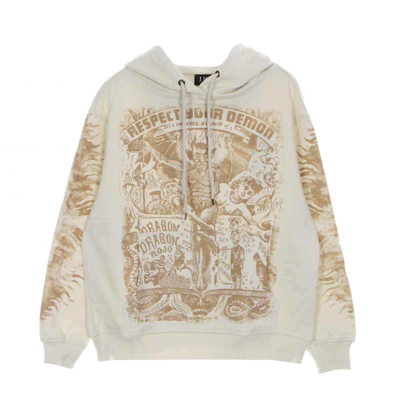 Herren Hoodie Respect Ihr Damon Hoodie Naturlich