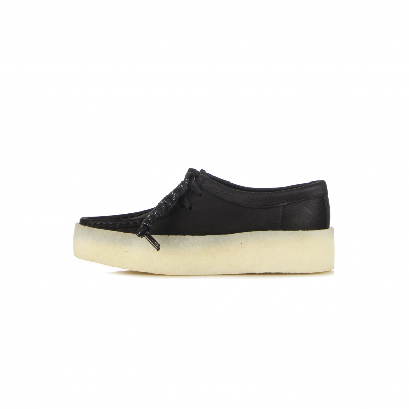 Damen-Lifestyle-Schuh W Wallabee Cup Schwarz/Nubuk