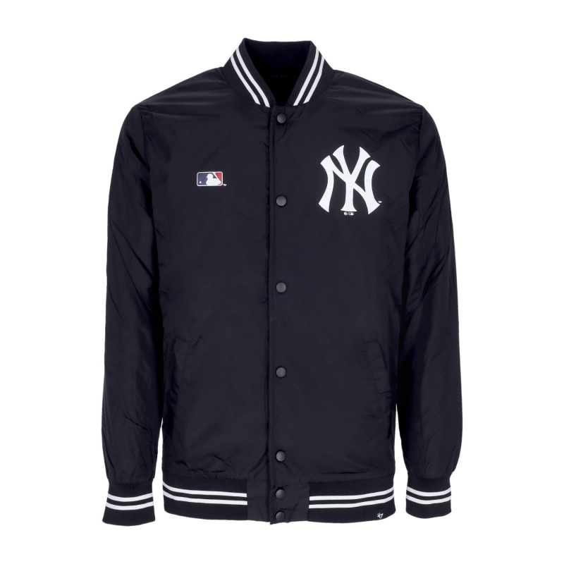 Mlb Drift Track Jacket Neyyan Jet Black Herren Bomberjacke