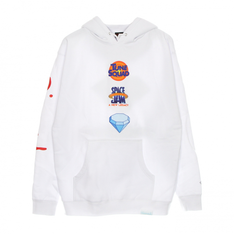Herren Hook Shot Hoodie X Space Jam 2 WeiB