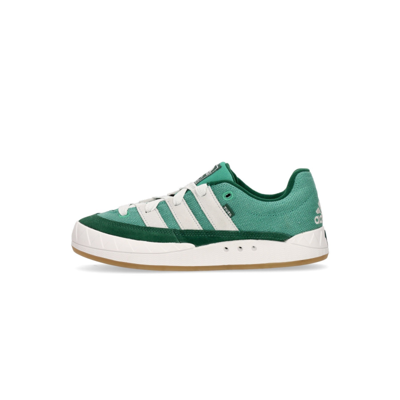 Adimatic Second Green/Crystal White/Gum 3 Herren-Halbschuh