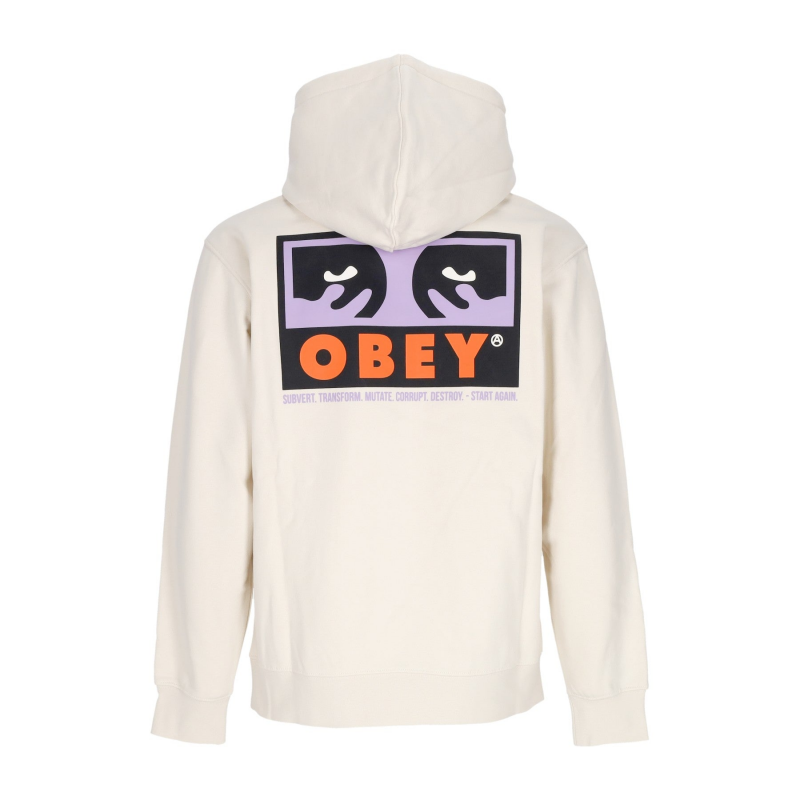 Subvert Premium Kapuzen-Fleece-Hoodie fur Herren, ungebleicht