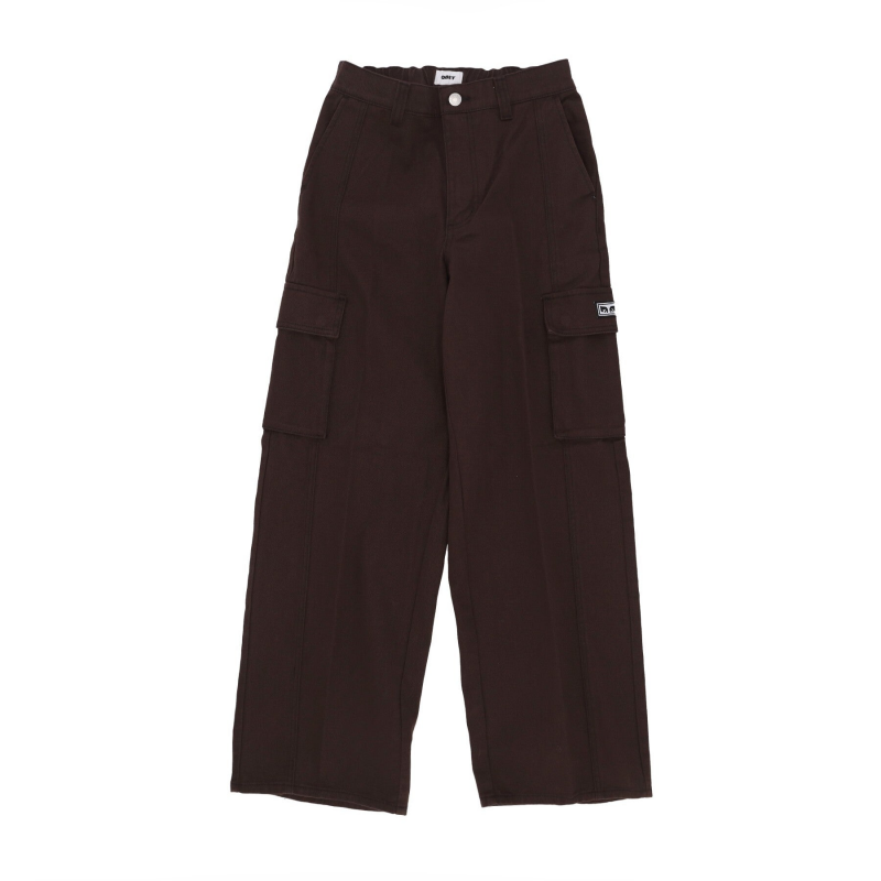 Jeans Damen Suche Cargo Denim Hose Java Brown