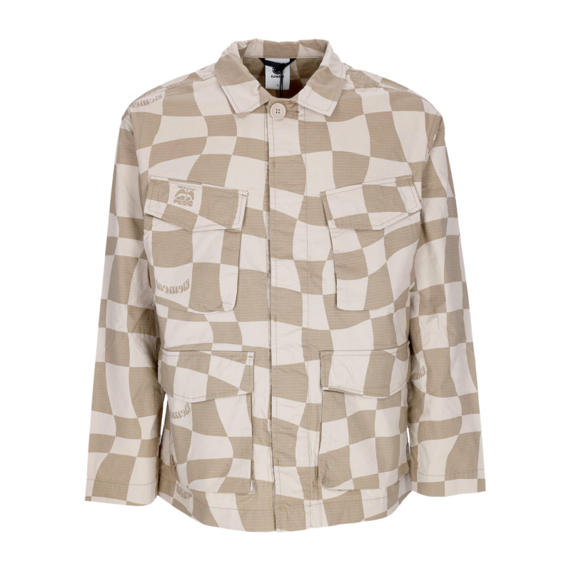 Kingswood M65 Jacket Distorsion Herren-Langarmshirt
