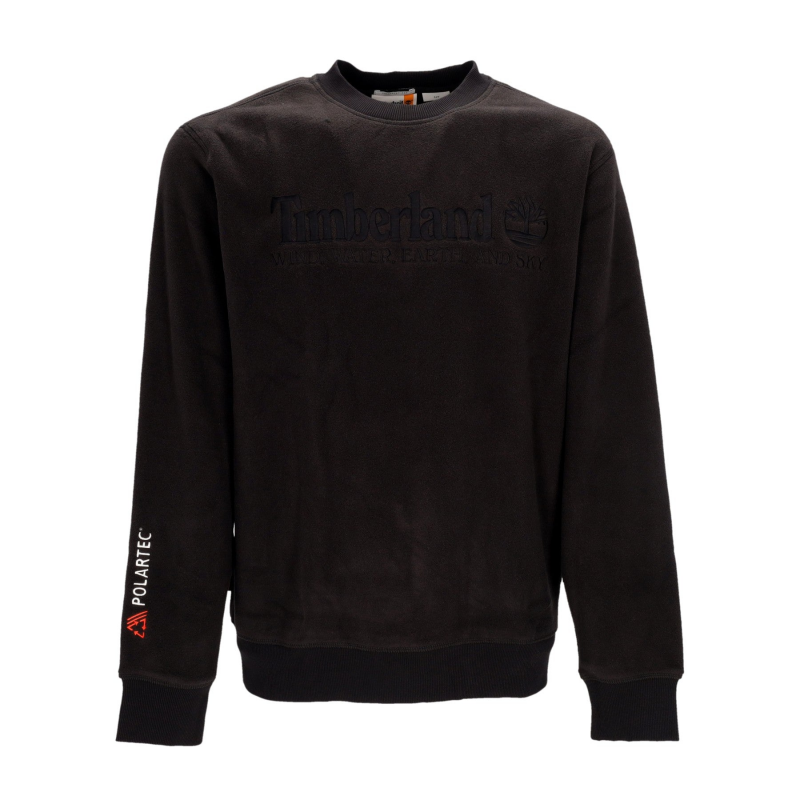 Herren Crewneck Logo Linear Crewneck Schwarz