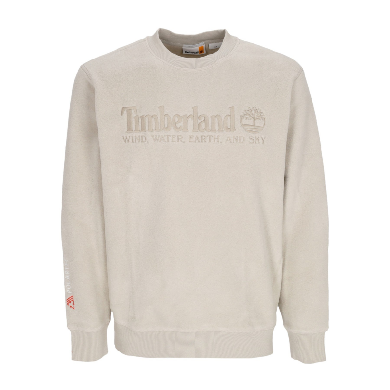 Herren-Sweatshirt mit linearem Logo und Rundhalsausschnitt von Island Fossil