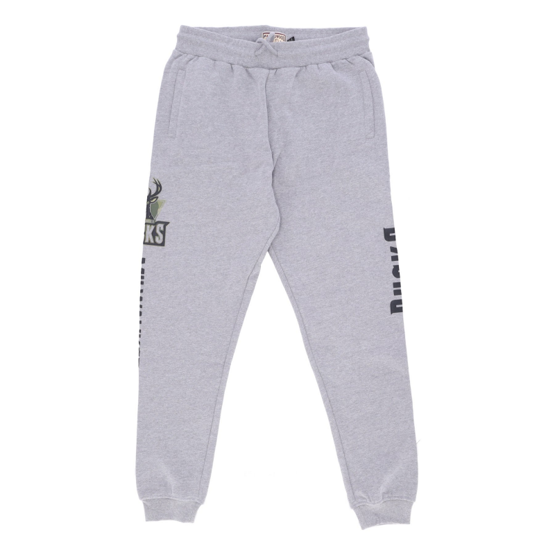 Herren Jogginghose Trainingshose Nba Ghost Green Camo Jogginghose Hardwood Classics Milbuc Grey Heather