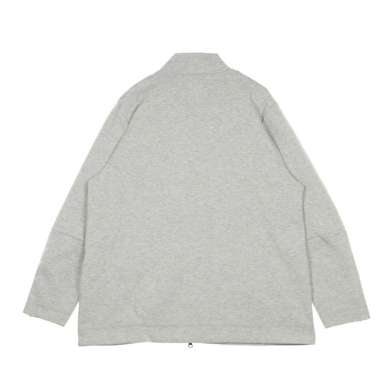 Leichtes Rollkragen-Sweatshirt Damen Sportswear Tech Fleece Long Dk Grey Heather/Schwarz