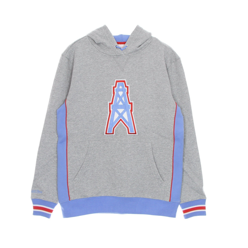 Herren-Hoodie Nfl Pinnacle Heavyweight Fleece Hoodie Houoil Grey Heather/Original-Teamfarben