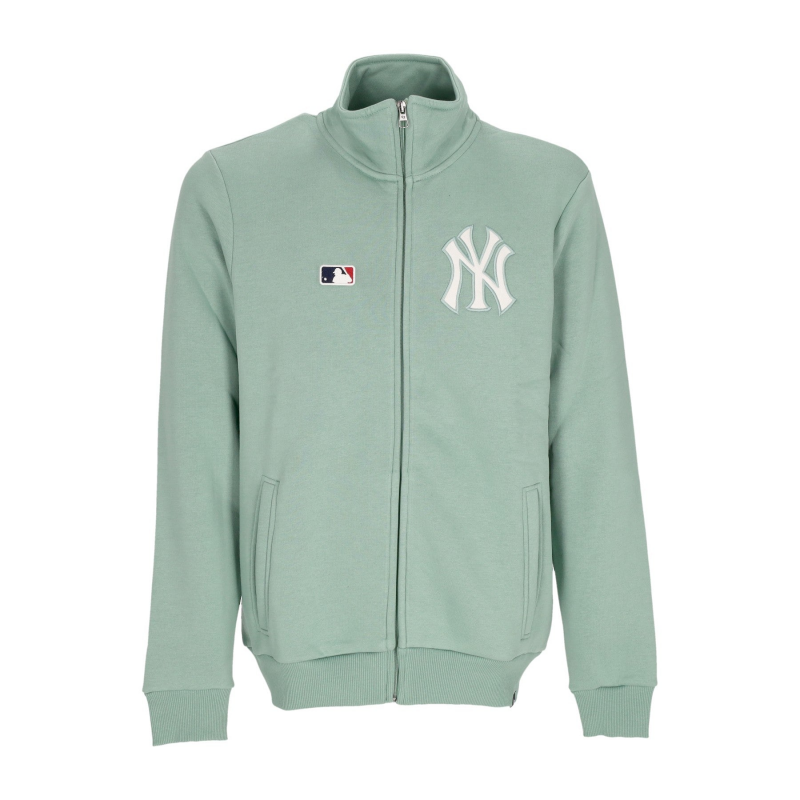Mlb Emb Islington Track Jacket Neyyan Eucalyptus Herren-Sweatshirt mit hohem Kragen