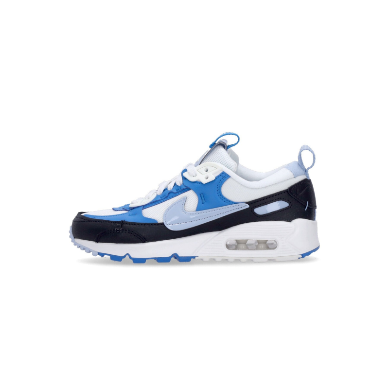 Damen-Halbschuh Wmns Air Max 90 Futura Summit White/cobalt Bliss/lt Photo Blue