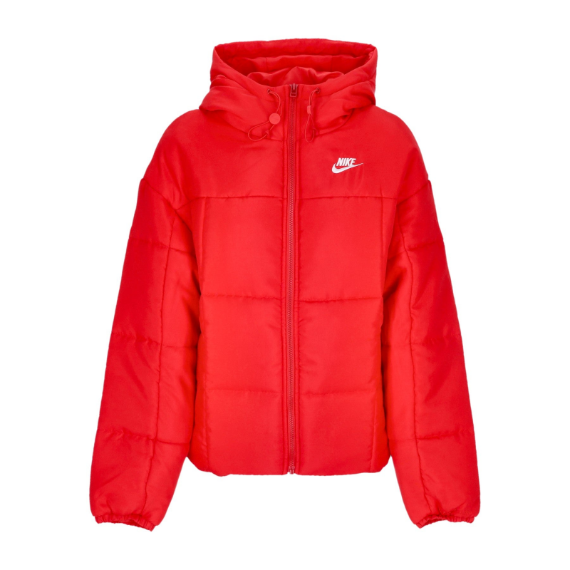 W Essential Thermic Classic Puffer University Rot/WeiB Damen-Daunenjacke