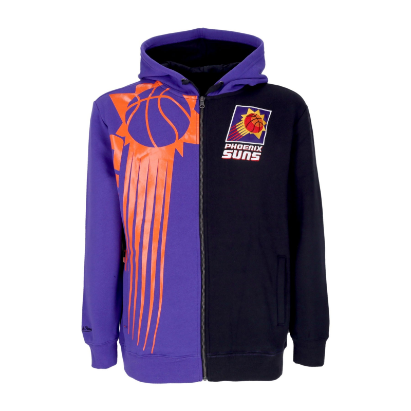 Herren Zip Hoodie Nba Full Zip Fleece 2.0 Phosun Schwarz
