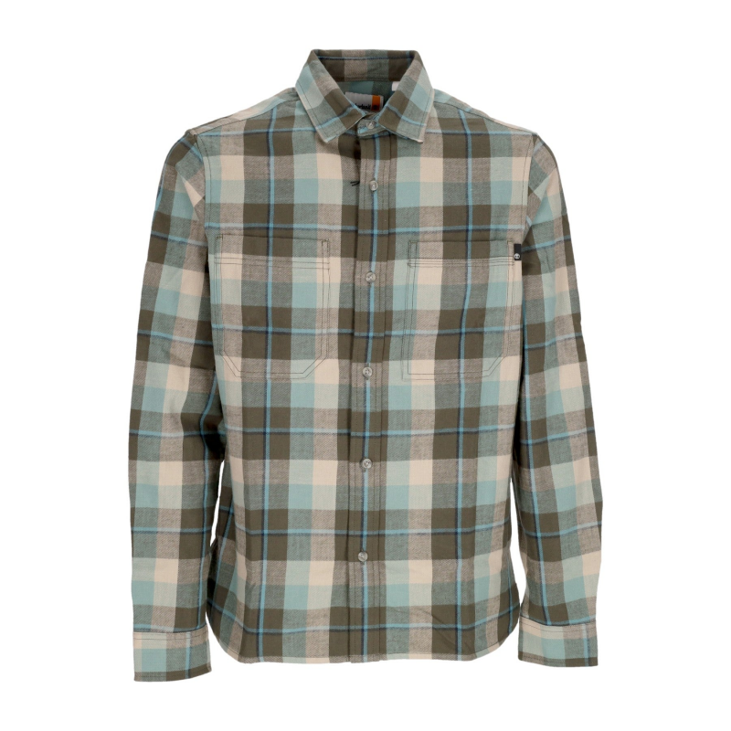 Herren Langarmhemd Work Hvy Flanellhemd Grape Leaf
