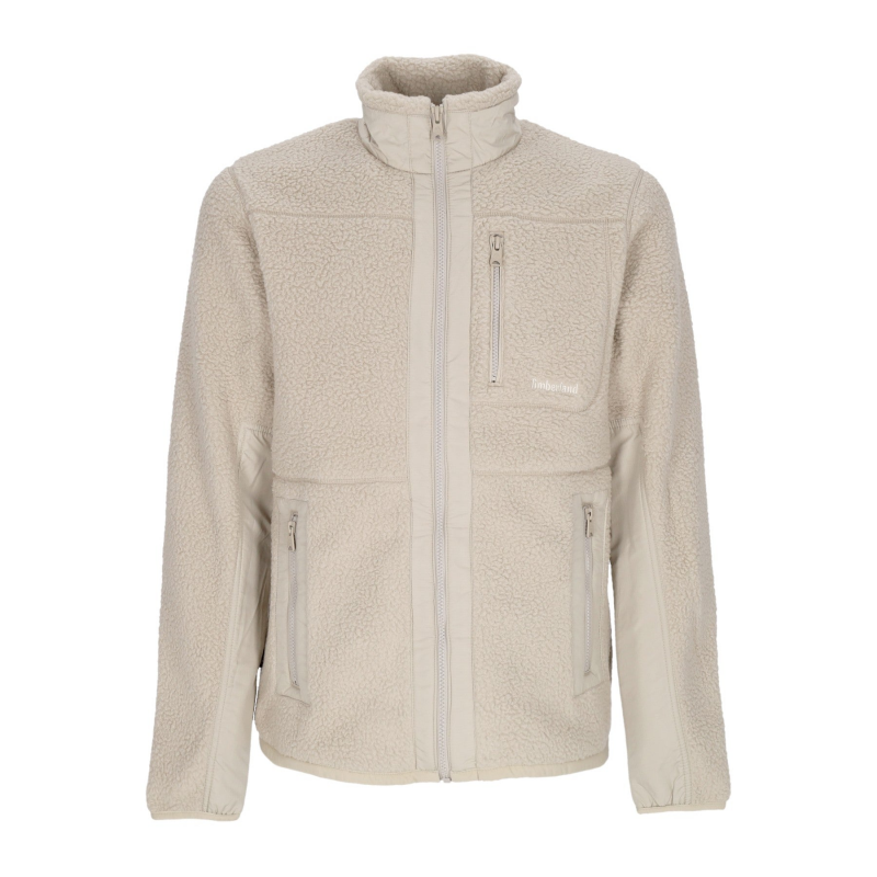 Herren Fleecejacke Mm Sherpa Fleecejacke Island Fossil