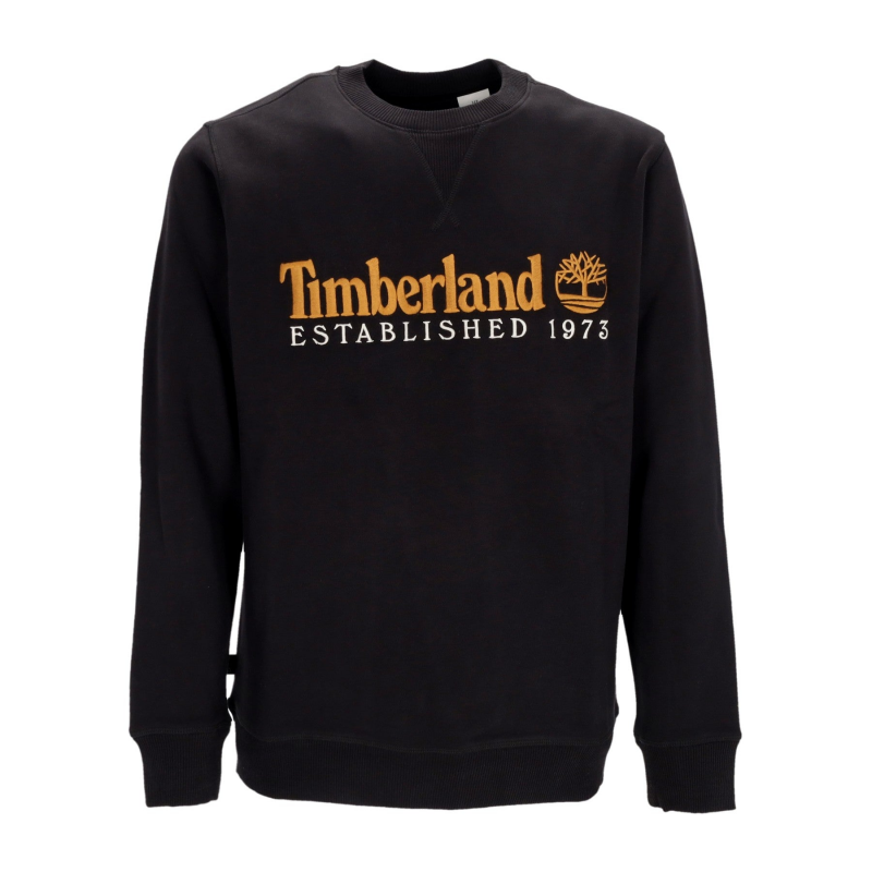 Herren-Sweatshirt mit Rundhalsausschnitt L/s Est 1973 Crewneck Schwarz