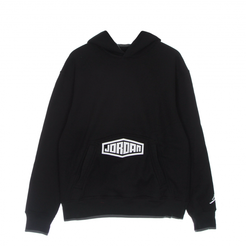 Herren Hoodie Sport DNA Pullover Hoodie Schwarz/Eisengrau/WeiB