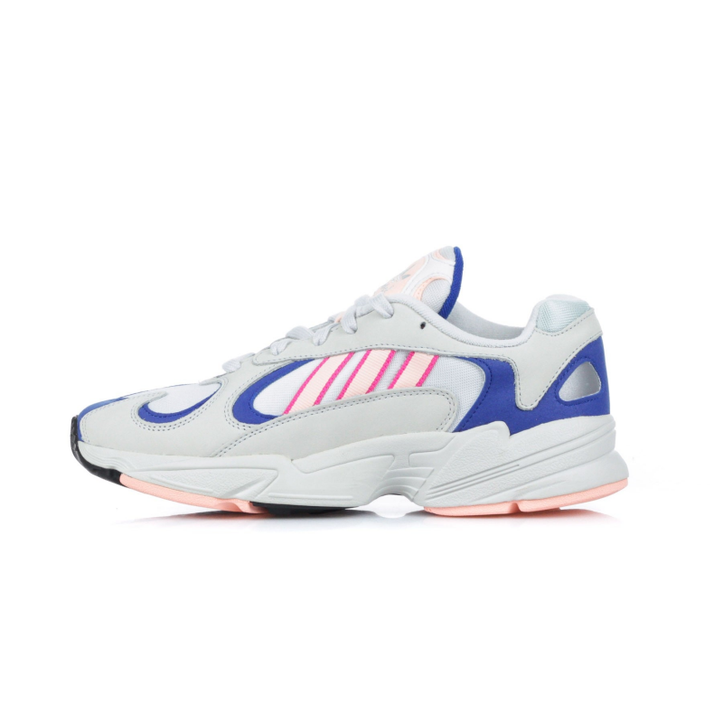 Niedriger Herrenschuh Yung-1 KristallweiB/klares Orange