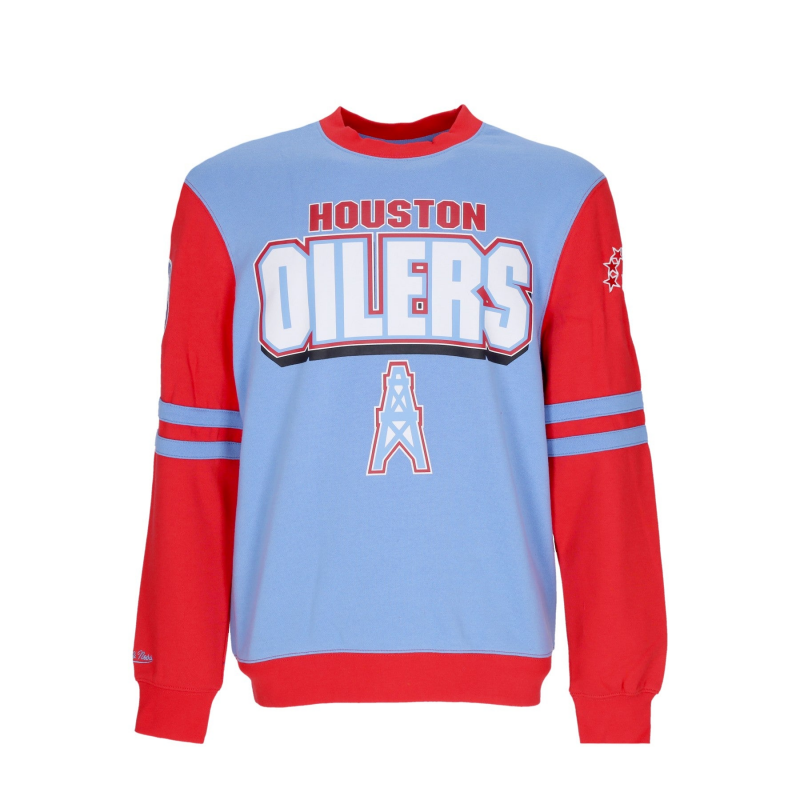 Herren-Sweatshirt mit Rundhalsausschnitt NFL All Over Crew 2.0 Houoil